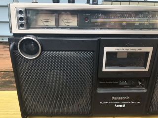 RARE Panasonic RQ - 4350 Vintage Stereo Cassette Boombox Dial Light 2