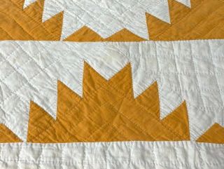 Better in Cheddar PA c 1900s Delectable Mountains QUILT Vintage RARE 3