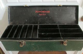 Vintage Rare Winchester Tackle Box Lure Box
