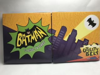 2013 Mattel Batman Tv Utility Belt,  Batarang 1966 Adam West Sc