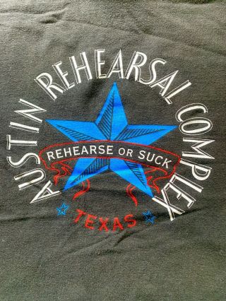 Rare Vintage Austin Texas Legend T - Shirt Texas Music Scene Rare Austin Music