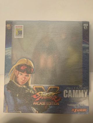 Storm Collectibles Sdcc 2019 Exclusive Street Fighter V Cammy Rare