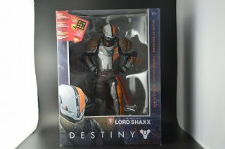 Destiny 10 Inch Lord Shaxx Figure Mcfarlane Toys With Code For In - Game Emblem