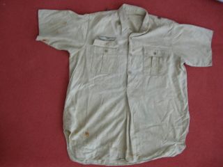 Rare And Dak Süd Front Sand Afrikakorps Tropical Hemd,  Shirt