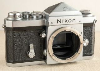 Rare Early Nikon F Chrome Body,  S/n 640xxxx