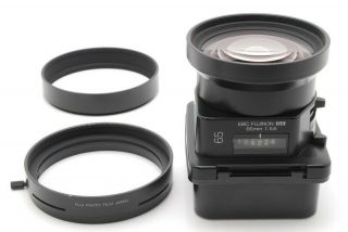 Rare 【mint,  Hood】 Fuji Ebc Fujinon Gx 65mm F5.  6 Lens For Gx680 From Japan F65