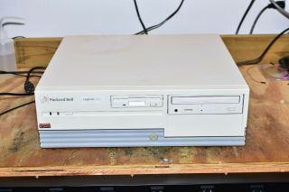 Rare Vintage Packard Bell Legend 300cd Pentium Computer.  Dos & Windows 3.  11.
