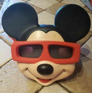 Rare Disney Mickey Mouse Head Face Model View - Master Viewer 3d View Finder