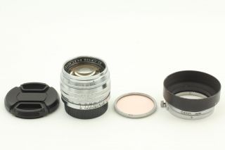 Rare [NEAR,  Hood] CANON 50mm f/1.  5 MF Lens Leica L39 LTM Mount From JAPAN 2