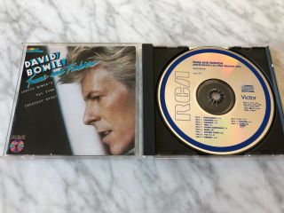 David Bowie Fame And Fashion All The Time Greatest Hits Cd Rca Japan Very Rare