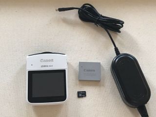 Canon Legria Mini Video Camera Camcorder - White Rare Discontinued Model