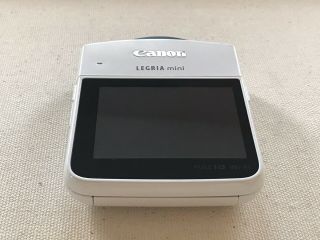 Canon Legria Mini Video Camera Camcorder - White RARE discontinued model 3