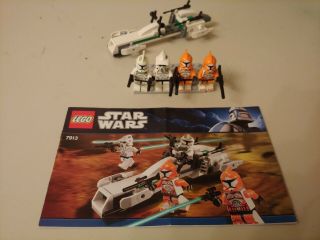 Lego Star Wars Clone Trooper Battle Pack (7913) 100 Complete Build Rare