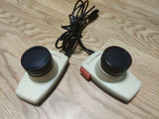 Vintage Rare Commodore Atari Paddles Game Controller Vic20,  C64 And C128 9 Pin
