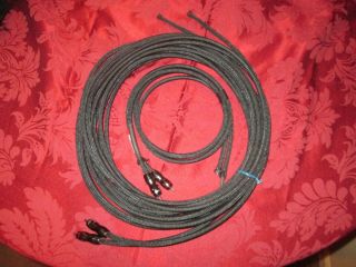Rare As - Is Audioquest Rca Cables Hand Made By Randy Audio Advisor Inc.