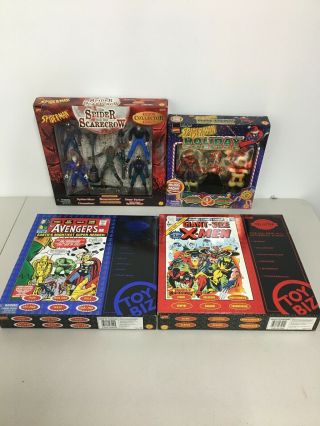 Set Of 4 Rare Collectible Xmen Avengers Spiderman Scarecrow And Holiday Special 2
