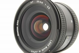 [Rare/Mint] Mamiya 645 AF 35mm f/3.  5 Wide Lens for 645AF w/Hood From JAPAN 6399 2