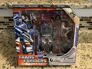 Hasbro Transformers Universe 2009 Sdcc 25th Anniversary Soundwave