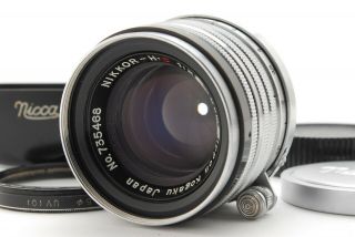 RARE [N.  Black Belt] Nikon Nikkor H.  C 5cm 50mm F/2 Leica LTM L39 JAPAN 807 2