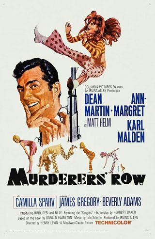 Rare 16mm Feature: Murderers Row (lpp) Dean Martin / Ann Margret / Matt Helm Spy
