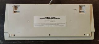 Vintage Tandy 3000 Keyboard (Fujitsu Leaf Spring) Rare 3