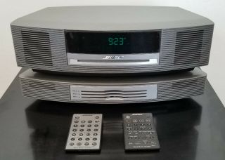 Bose Wave Music System,  Multi Disc Cd Changer,  Ipod Dock And Ipod Rarely