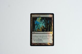 Mtg Rare Mythic Foil Ancient Tomb X 1 Nm - From The Vault: Realms