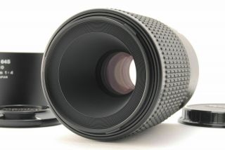 [rare/mint] Mamiya 645 Af Macro 120mm F/4 Mf Lens For 645af Hood From Japan 6402