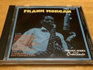 Frank Morgan With Conte Candoli And Machito,  Rare Gnp Crescendo Jazz Cd