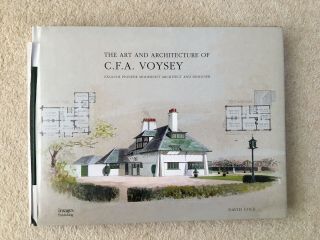 Art And Architecture Of Cfa Voysey By David Cole V.  Rare But Dj