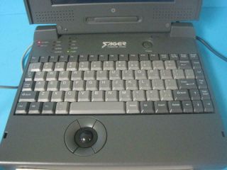 AWESOME VINTAGE SAGE NOTEBOOK COMPUTER 243/1991 RARE POWERS ON FOR PARTS/REPAIR 2