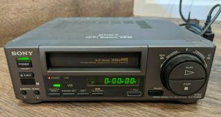 Sony Ev - C100 Video Cassette Recorder Hi8 Vcr - Rare