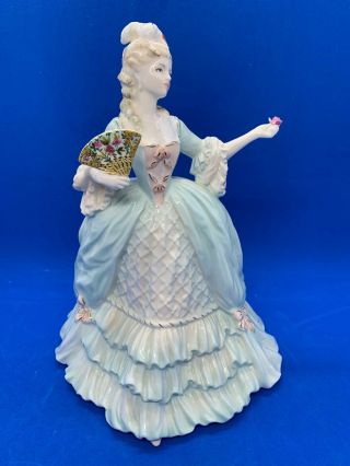 Coalport Large Limited Edition Figurine Marie Antoinette Rare