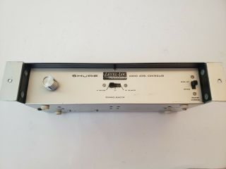 Vintage Shure M62 Level Loc Audio Level Controller - Rare Preamplifier As - Is
