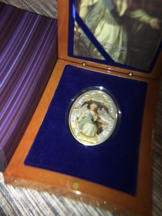 Catherine The Great Russian Emperors 2 Oz Silver Proof Coin 5$ Niue 2014 Rare