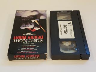 Silent Night Deadly Night VHS b Horror thriller slasher grindhouse Rare 2