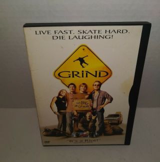 Grind (dvd,  2003) Rare Htf Oop Mike Vogel Adam Brody Skateboard Movie