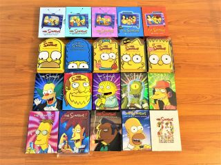 The Simpsons Dvds All 20 Seasons Complete Series (rare Season 18)