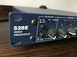 Symetrix 528E 1 - Channel Mic Pre - Amp / Voice Processor - RARE - 2