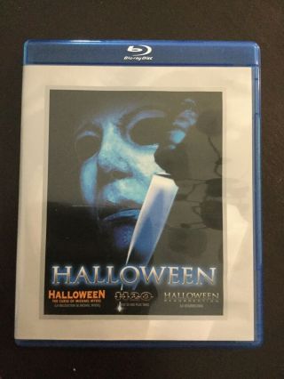 Blu Ray Rare,  Oop Halloween Curse Of Michael Myers,  H:20,  Resurrection