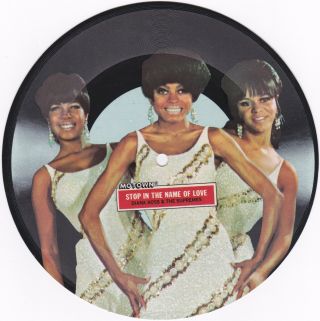 Diana Ross And The Supremes On Motown - Rare Cardboard Disc