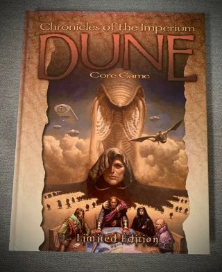 Dune Rpg - Chronicles Of The Imperium - Limited Edition Rule Book - Rare