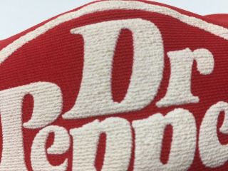 Vintage Dr Pepper Mesh Snapback Hat Made in USA RARE 3