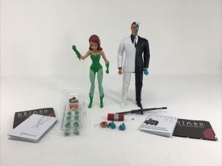 Dc Collectibles Btas Batman: The Animated Series Two Face & Poison Ivy Set Of 2