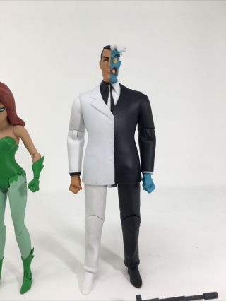 DC Collectibles BTAS Batman: The Animated Series Two Face & Poison Ivy Set Of 2 2