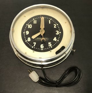 Rare 1933 Vintage Glo Dial Clock Co.  Los Angeles - 15 Inch Diameter & Gift
