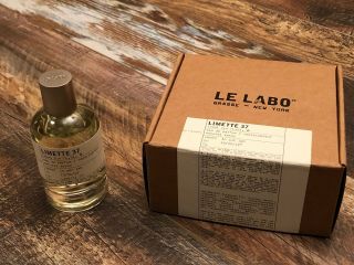 Le Labo Limette 37 (rare City Exclusive) 3.  4 Fl Oz 100 Ml Eau De Parfum