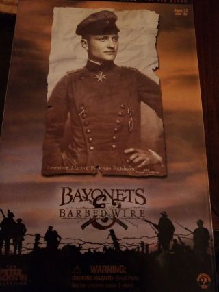 Bayonets Barbed Wire Rittmeister Manfred Von Richthofen The Red Baron Sideshow