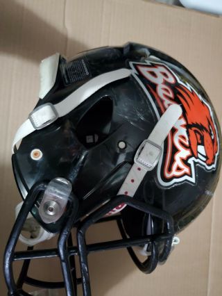 Stephen Paea Game Oregon State Beavers Helmet Photo Matched Rare Bears