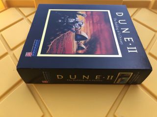Dune 2 The Building Of A Dynasty PC Big Box Westwood Studios Rare First Release 3
